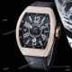 Luxury Franck Muller Vanguard Racing v45 Black Yellow Dial with Diamond Arabic (4)_th.jpg